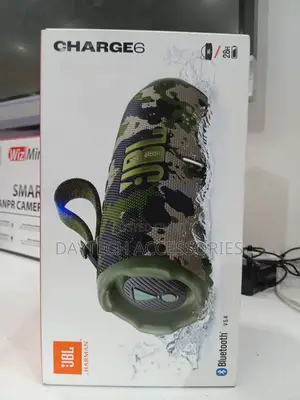 JBL Charge 6 Portable Bluetooth Speaker (Black) | Ip68 Waterproof