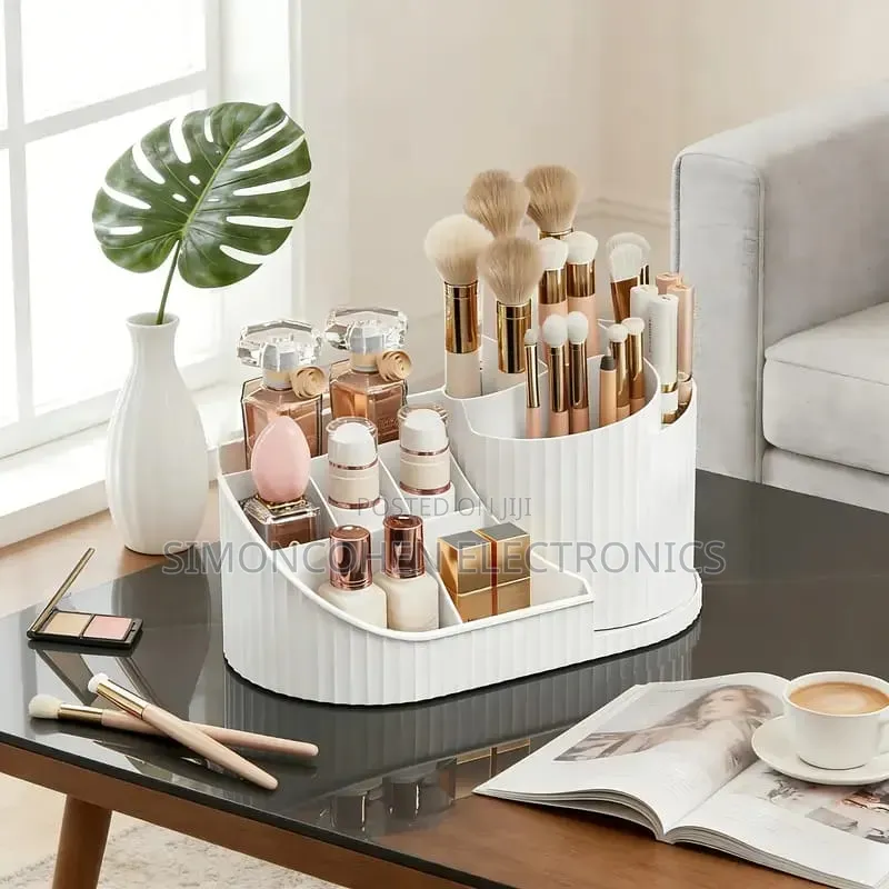 360° Rotatable Cosmetics Storage Organizer