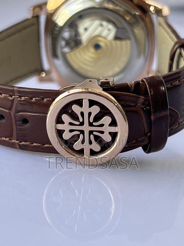 Patek Philippe Tourbillon Brown Dial/Leather Rose Gold Watch - thumbnail 5