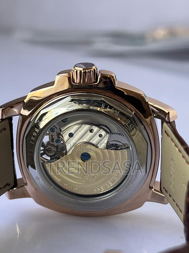 Patek Philippe Tourbillon Brown Dial/Leather Rose Gold Watch - thumbnail 8