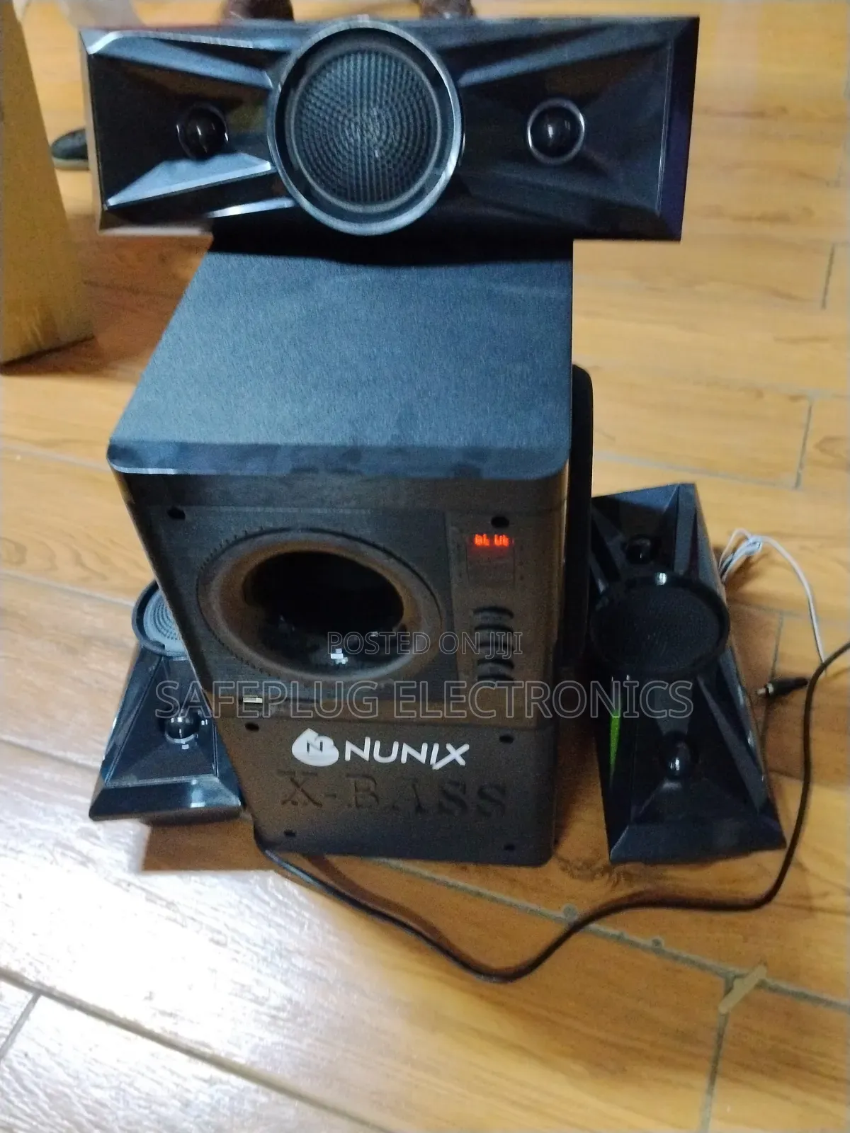Nunix Nu-A60 3.1 Woofer With Remote Control – Deep Bass Sound