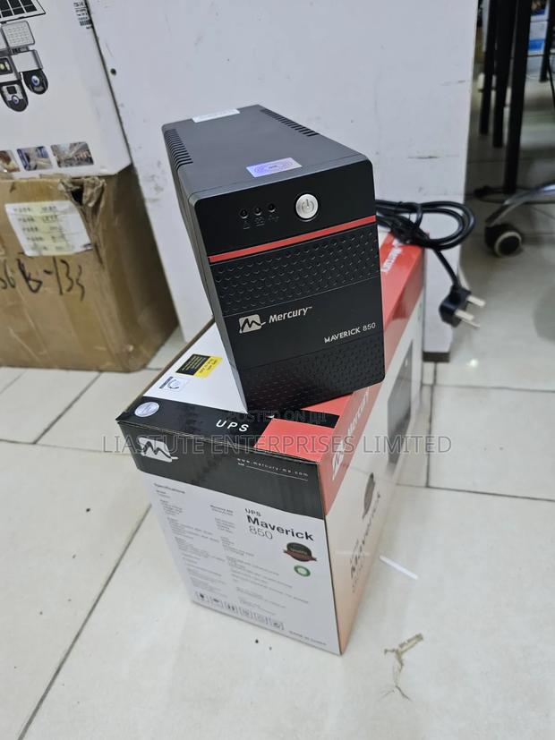 Mercury Maverick 850va Ups With Voltage Stabilizer Surge Protection