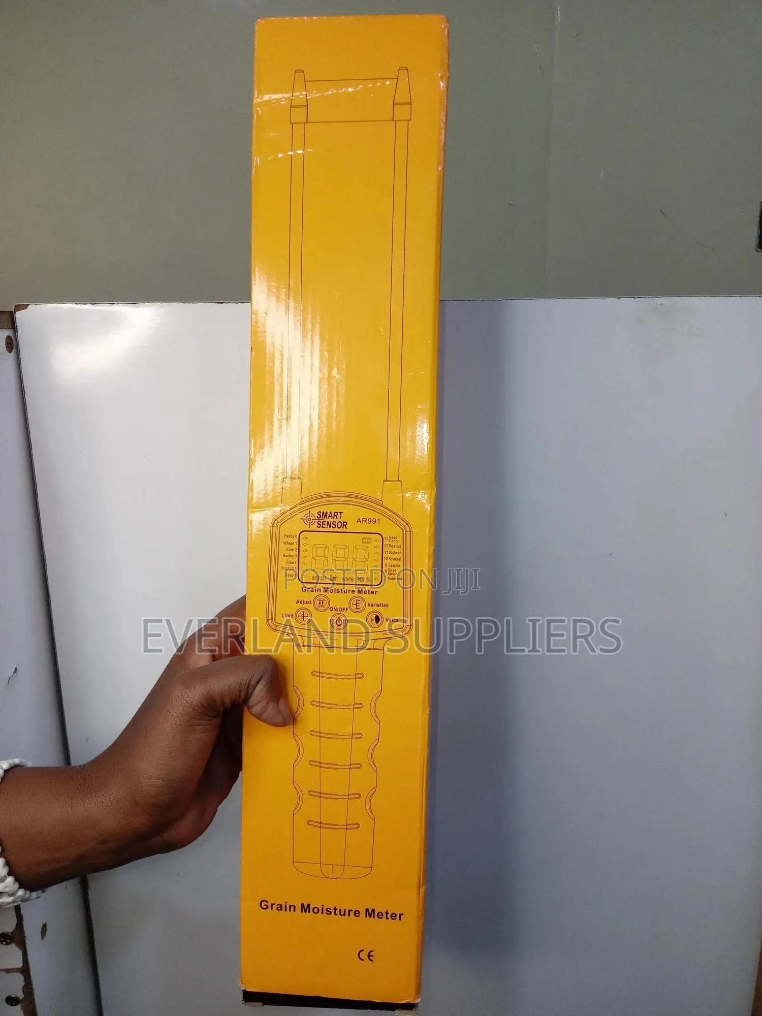 Rechargeable Grain Moister Meter