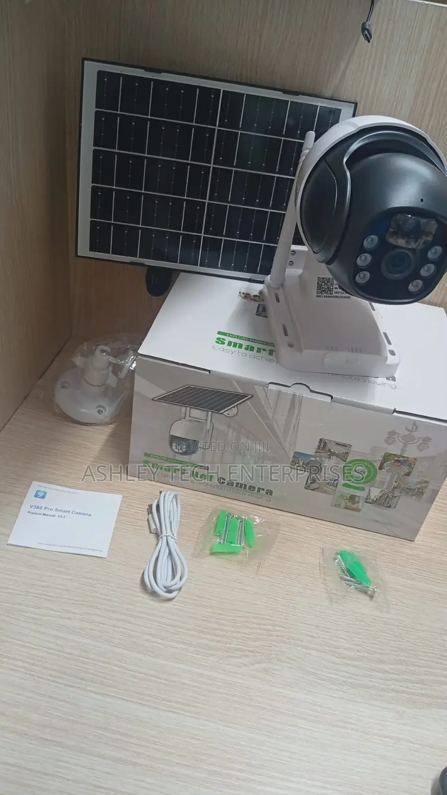 Ultra Clear Vc9 Solar Surveillance Camera