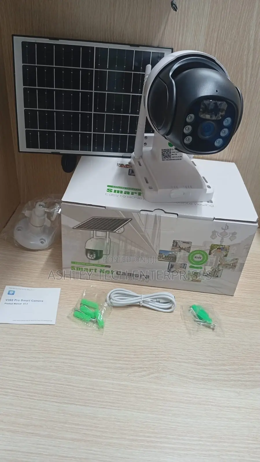 Smart Vc9 V380 Solar Monitoring System