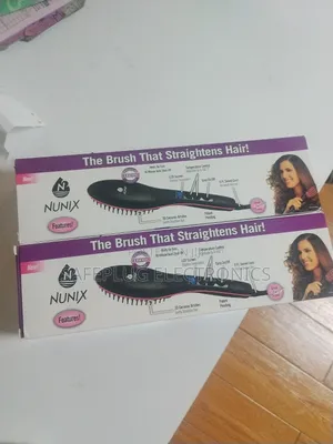 Brush Flat Iron /Hair Straightener at 1200
