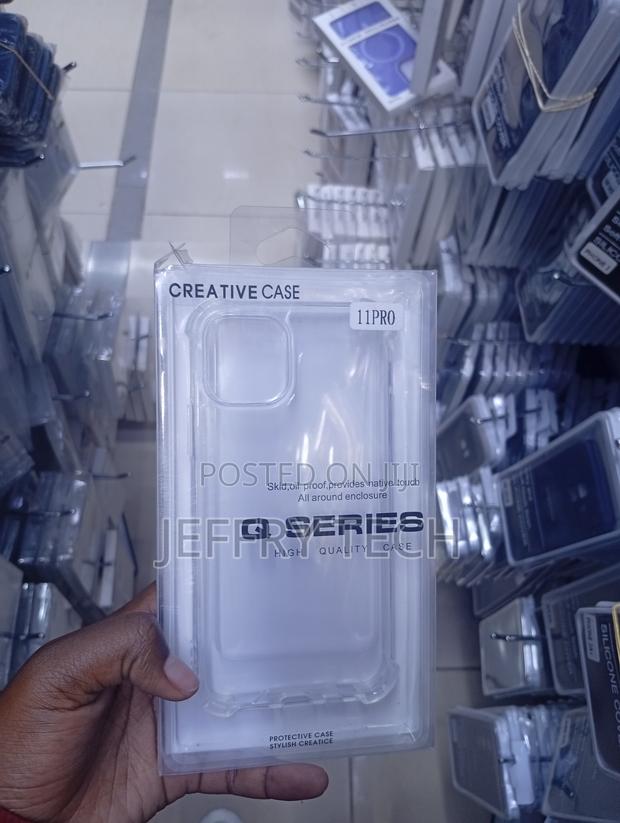 iPhone 11 Pro Transparent Silicone "Protective Case - main view