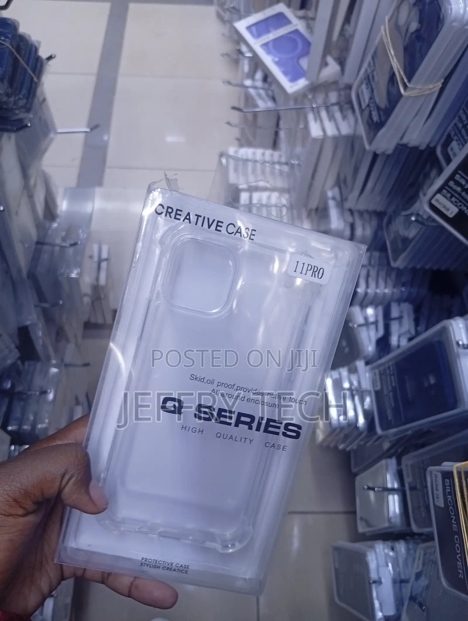 iPhone 11 Pro Transparent Silicone "Protective Case