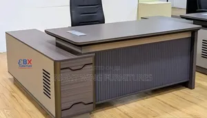 Executive Office Director's Desk Comes With Side Cabinet 1.8m