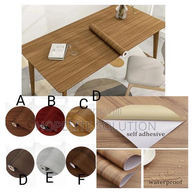 Wood Effect Self Adhesive Contact Paper - main view