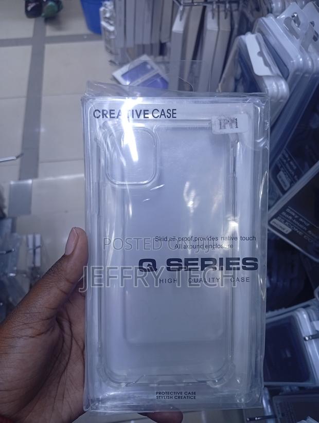 iPhone 11 Hybrid Material Simple Clear Case