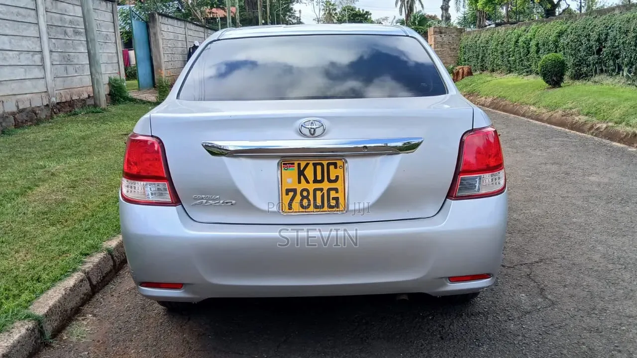 Toyota Axio 2014 Silver