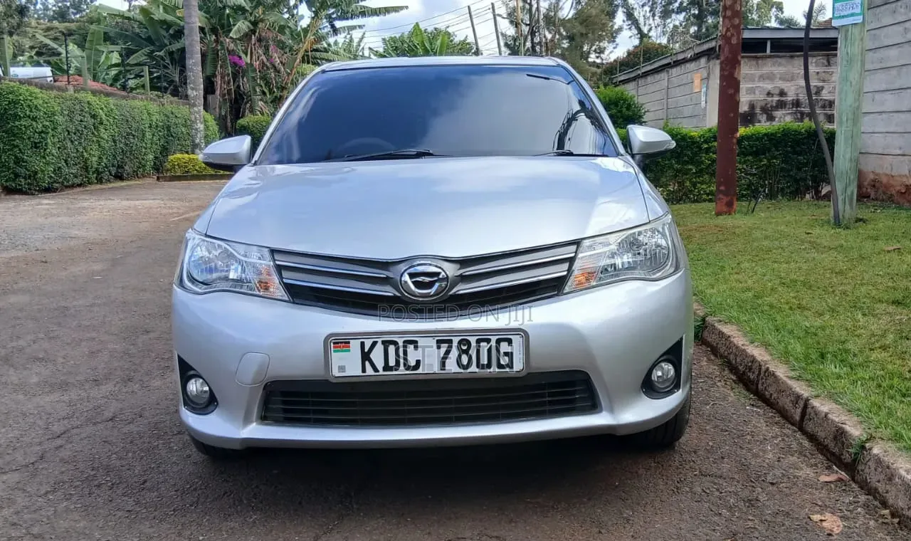 Toyota Axio 2014 Silver