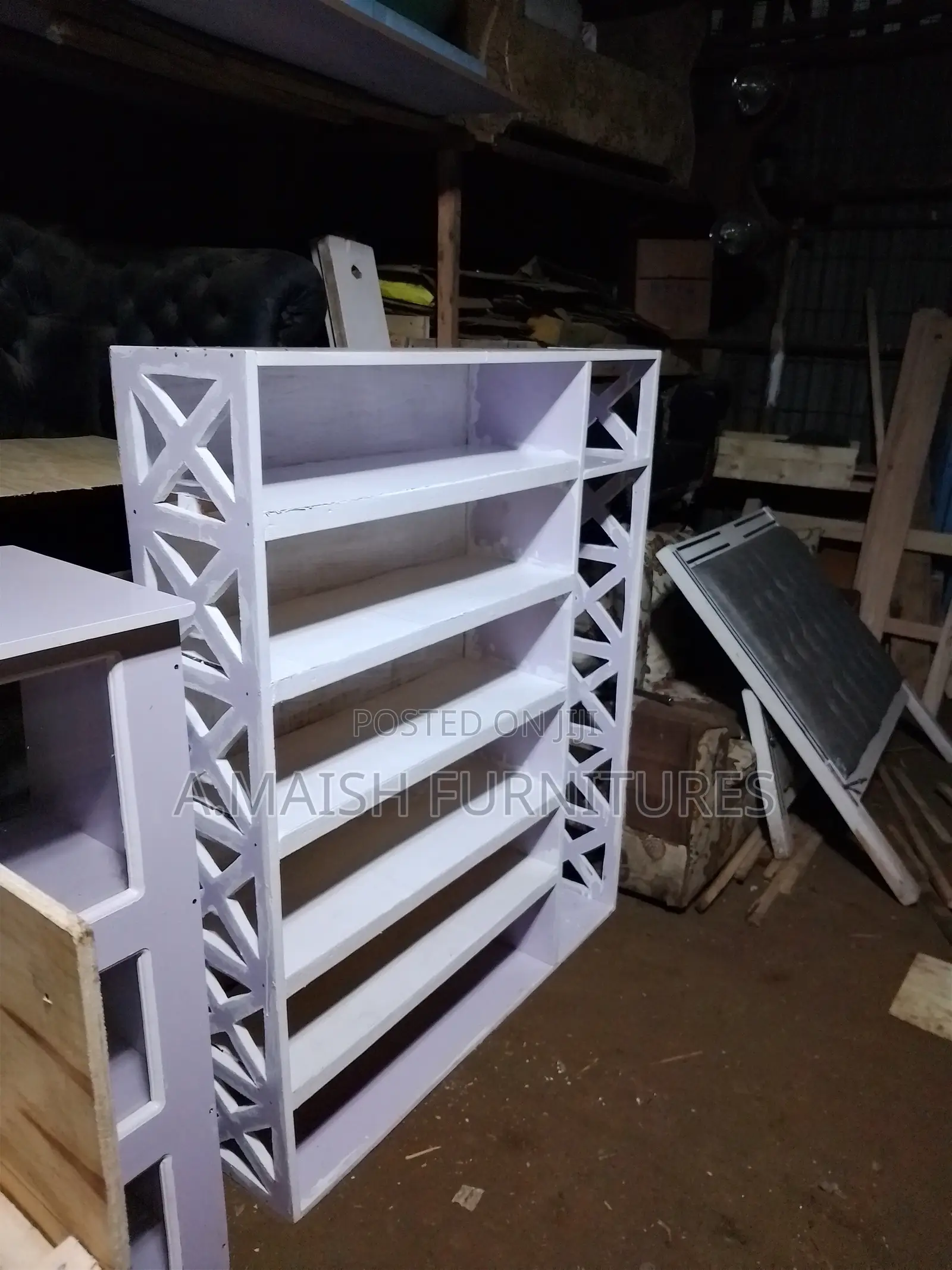 White Shoe Rack