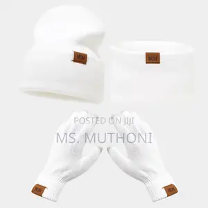 3pcs Knitted Winter Set (Beanie , Scarf , Gloves )