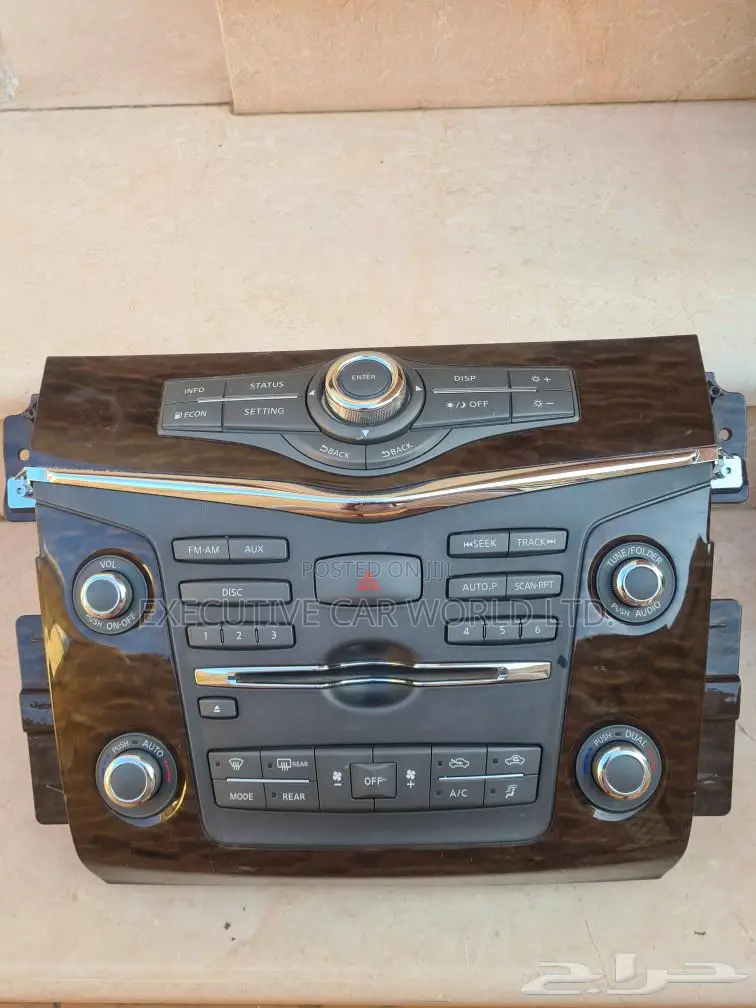 Nissan Patrol Y62 Infotainment Navigation Head Unit