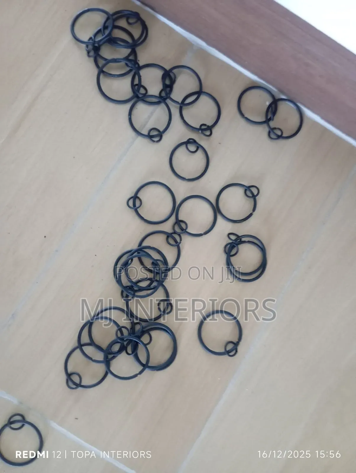 Durable Curtain Rings