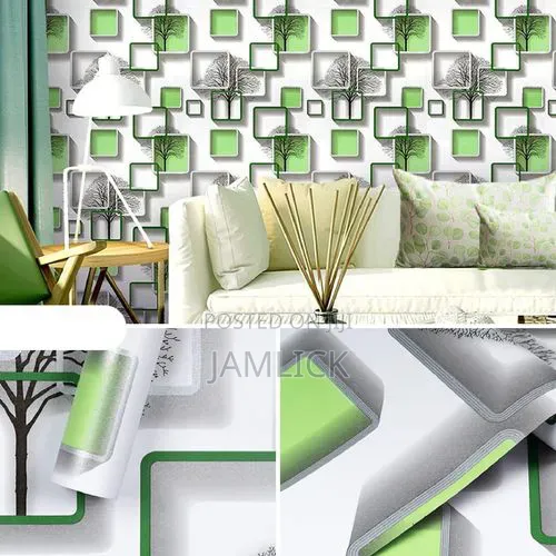 Boxed Self-Adhesive Wallpaper Design - Ny