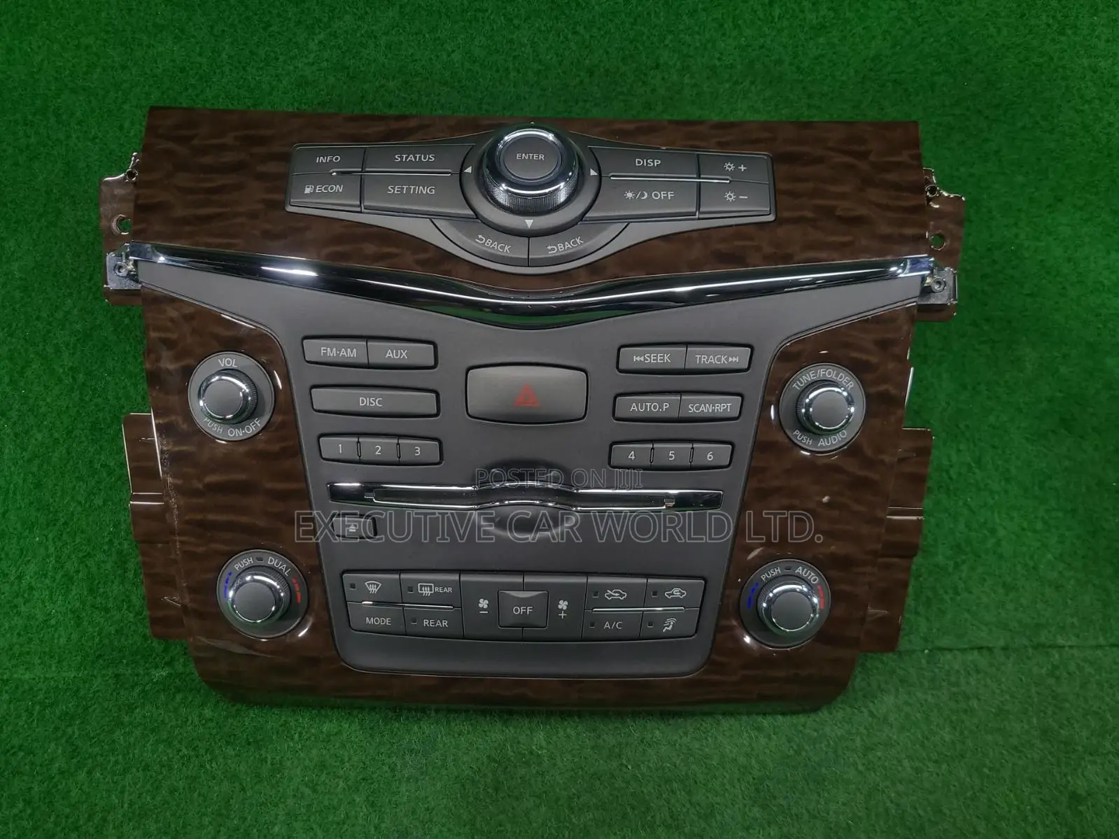 Nissan Patrol Y62 Infotainment Navigation Head Unit