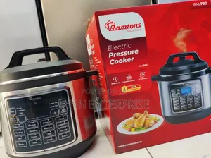 *Ramtons Electric Pressure Cooker 8litres With 18 Cooking Functios