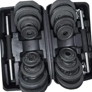 30kg Adjustable Dumbell Barbell Weight Set