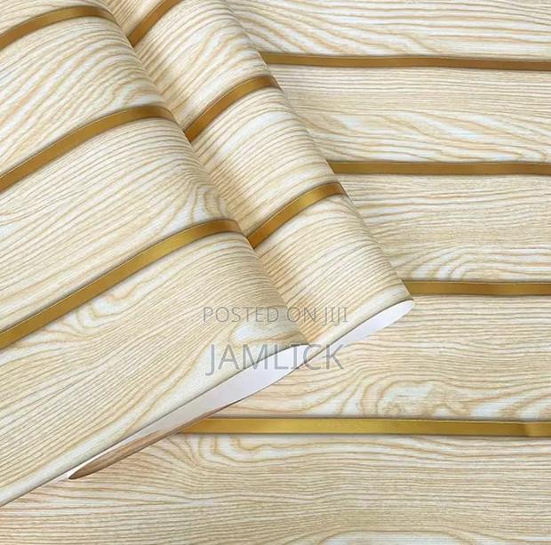 Fluted Panel Self-Adhesive Wallpaper Design - Ny