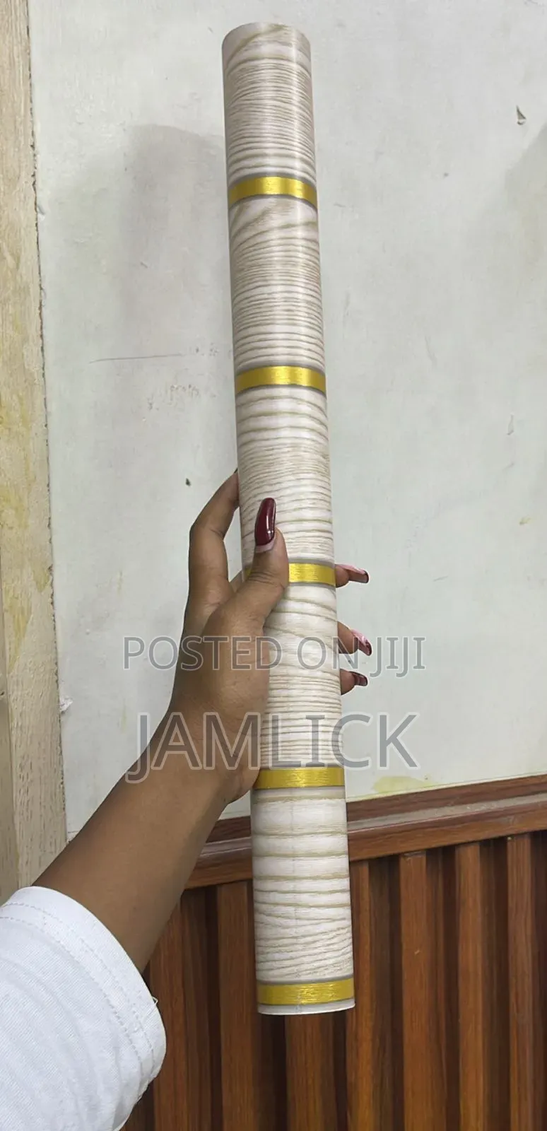 Fluted Panel Self-Adhesive Wallpaper Design - Ny