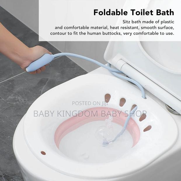 Foldable Toilet Bath Seat - thumbnail 2