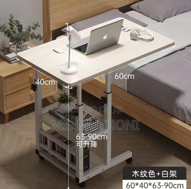 Mobile, Height-Adjustable Laptop Desk / Study Table - main view