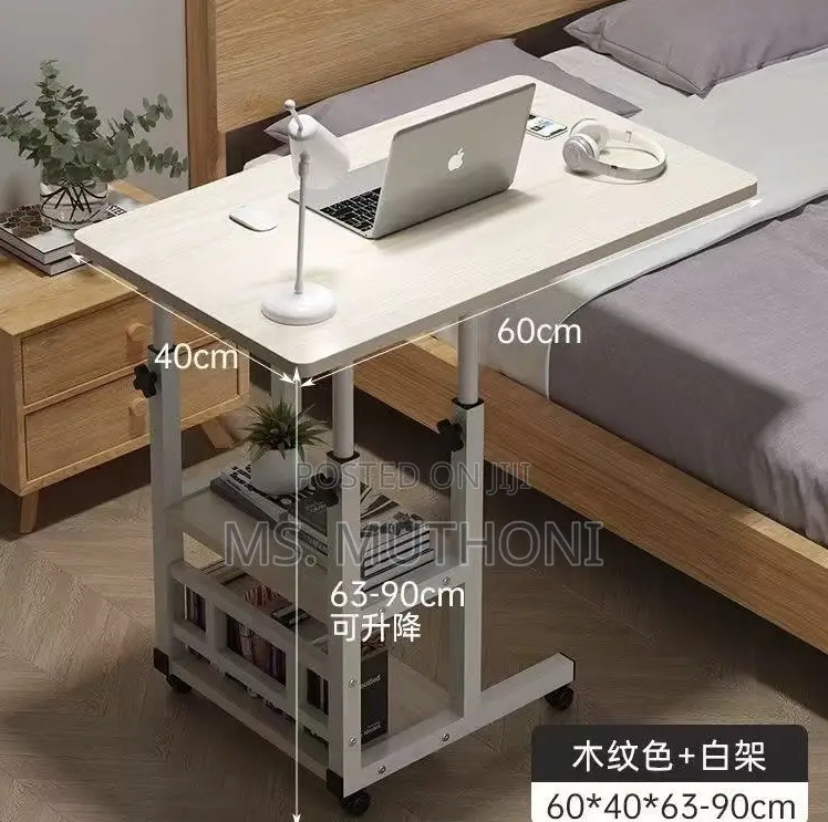 Mobile, Height-Adjustable Laptop Desk / Study Table