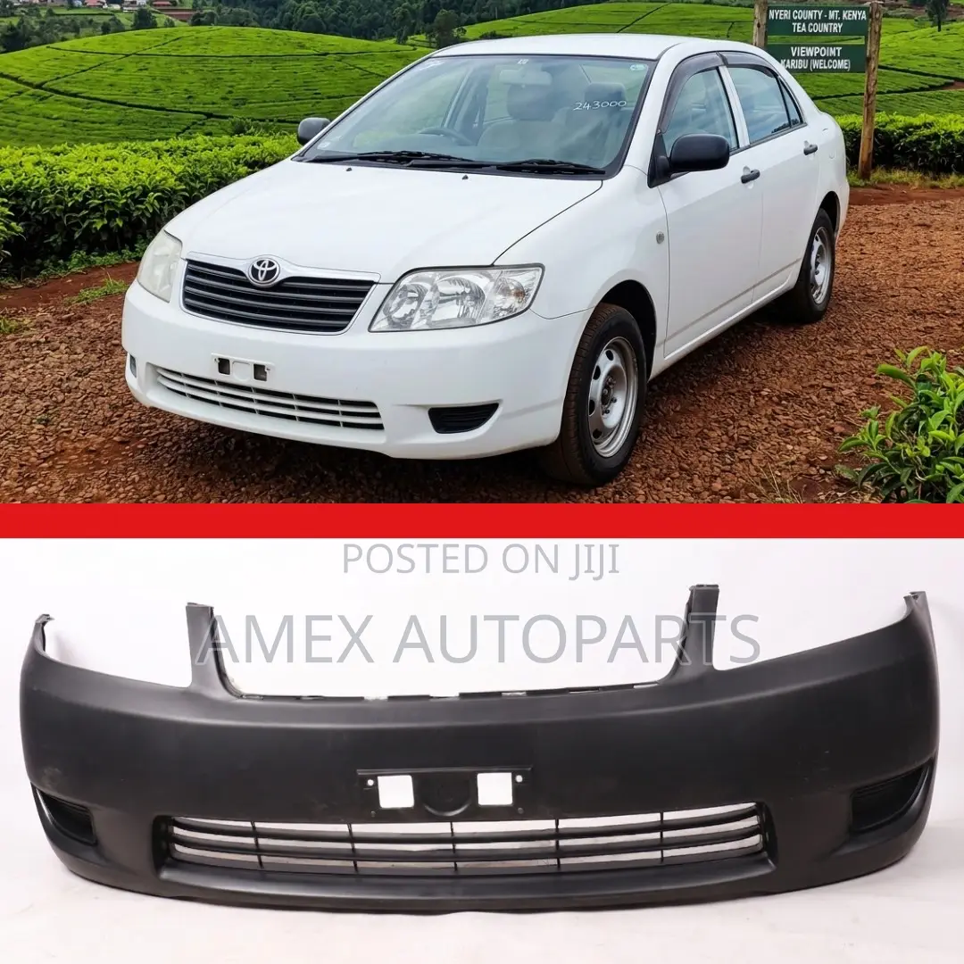 Front Bumper Toyota Corolla Nze 2005 Onwards