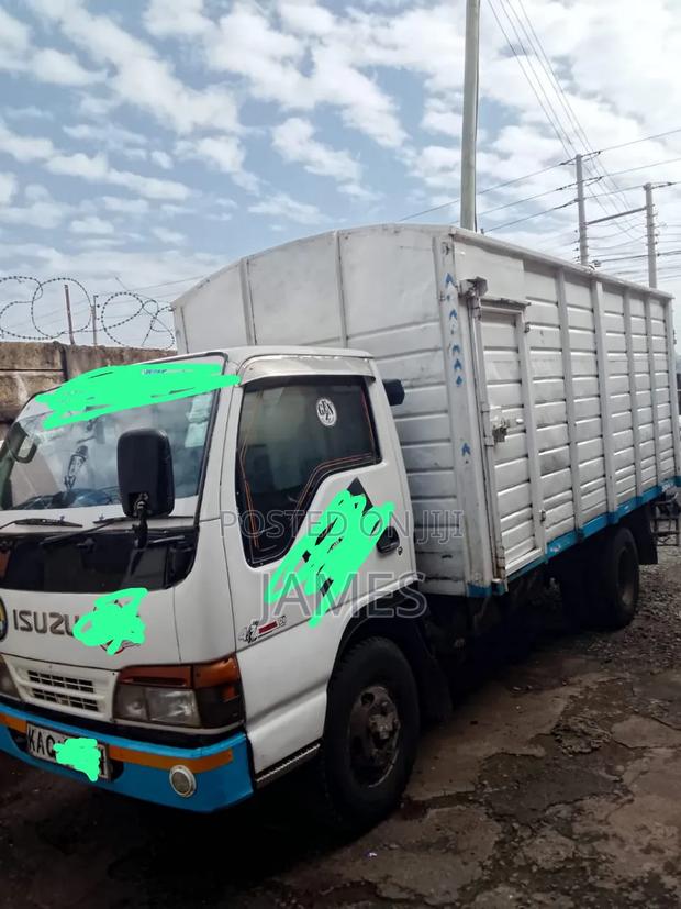 Isuzu 4.3 Kaq Enclose 2000 White - thumbnail 2