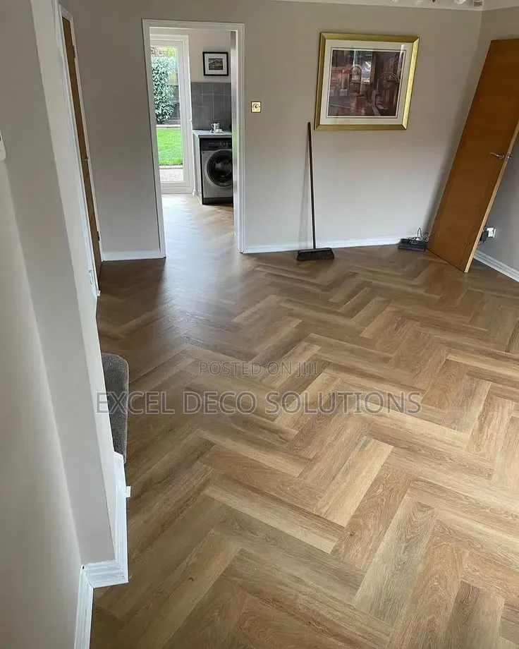 Herringbone SPC Flooring – Stylish Parquet Inspired Finish