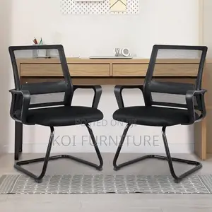 Office Chair : L12 Cantilever Mesh Visitor Office Chair