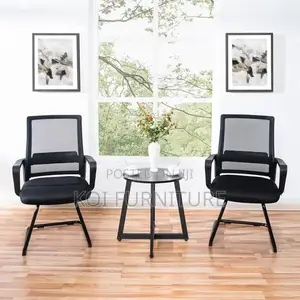 Office Chair : L12 Cantilever Mesh Visitor Office Chair