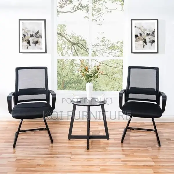 Office Chair : L12 Cantilever Mesh Visitor Office Chair