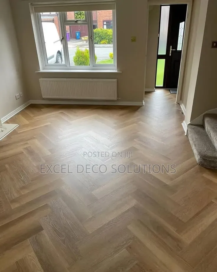Herringbone SPC Flooring – Waterproof Beauty for Interiors