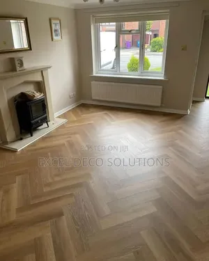 Herringbone SPC Flooring – Elegant Wooden Floor Upgrade