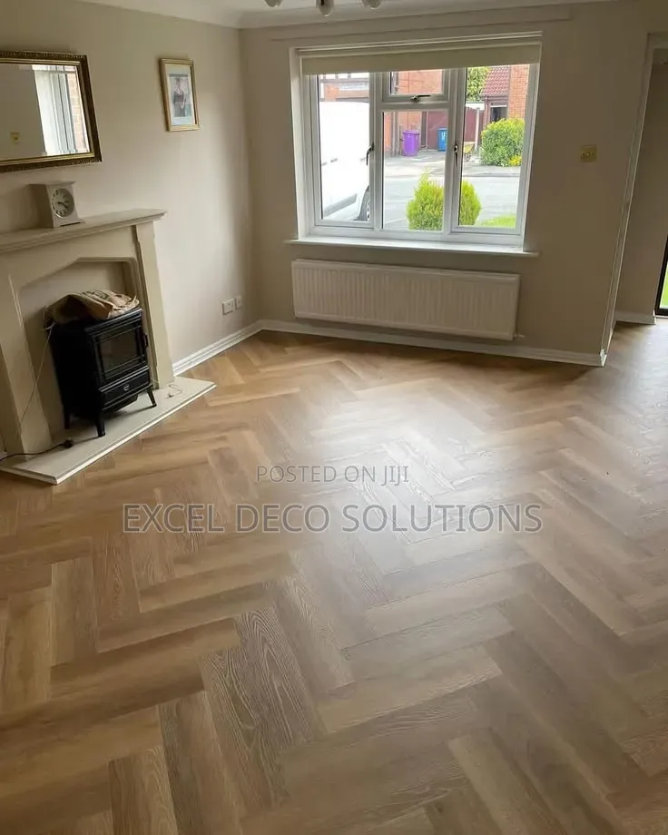 Herringbone SPC Flooring – Elegant Wooden Floor Upgrade