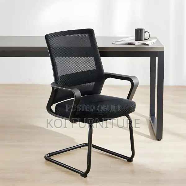 Office Chair : L12 Cantilever Mesh Visitor Office Chair