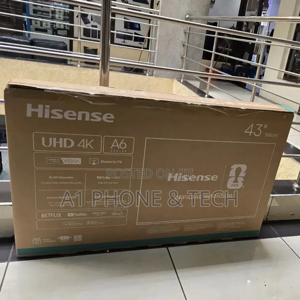 Hisense A6 Series 43"inches Uhd