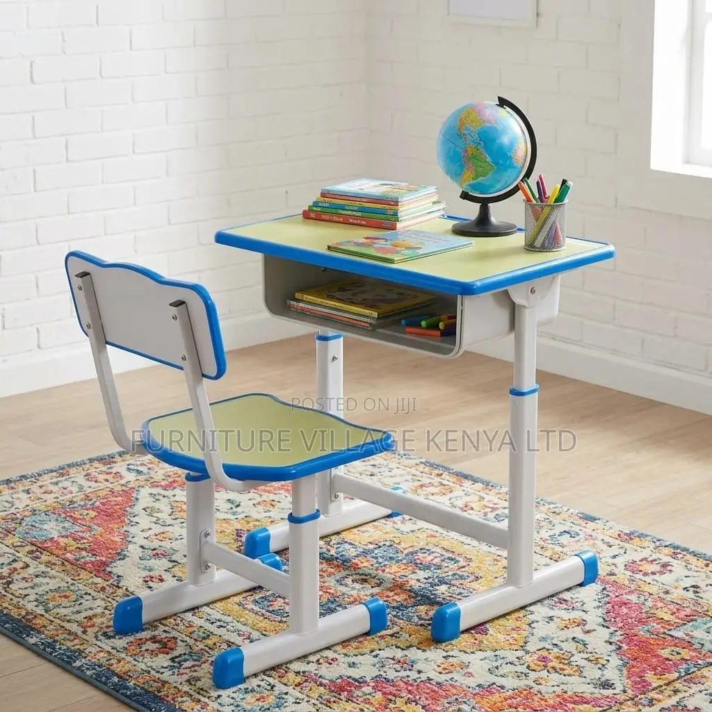Student Desk and Chair Set for Classroom