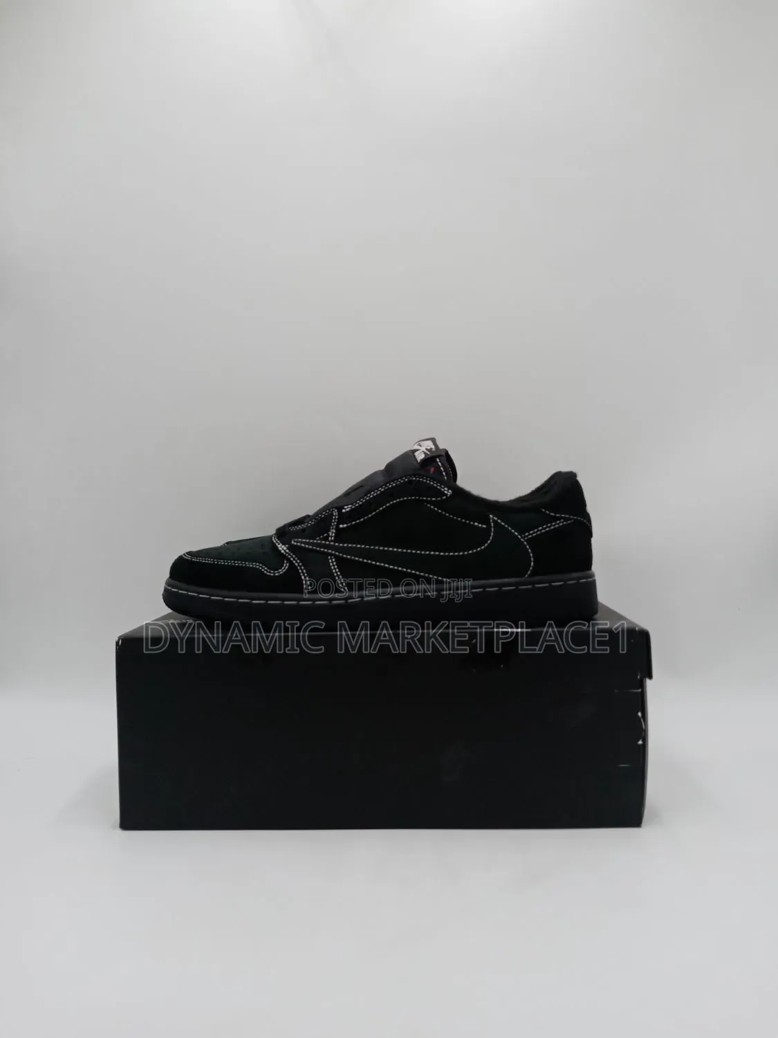 Nike X Travis Scott J1 Low Black Phantom Shoes