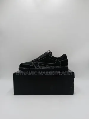 Nike X Travis Scott J1 Low Black Phantom Shoes