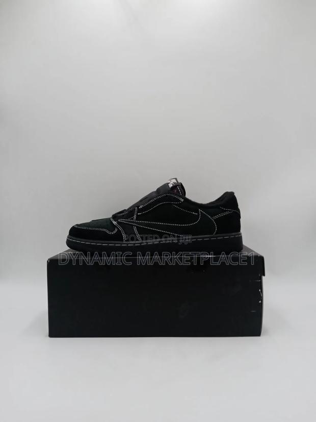 Nike X Travis Scott J1 Low Black Phantom Shoes