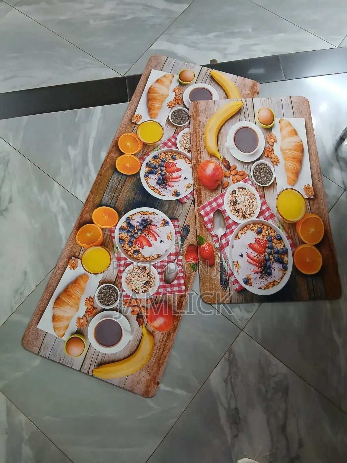 2pc Kitchen Mat Set (Unbinded) - Gw