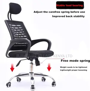 Ergonomic Executive Office Chair With Backrest