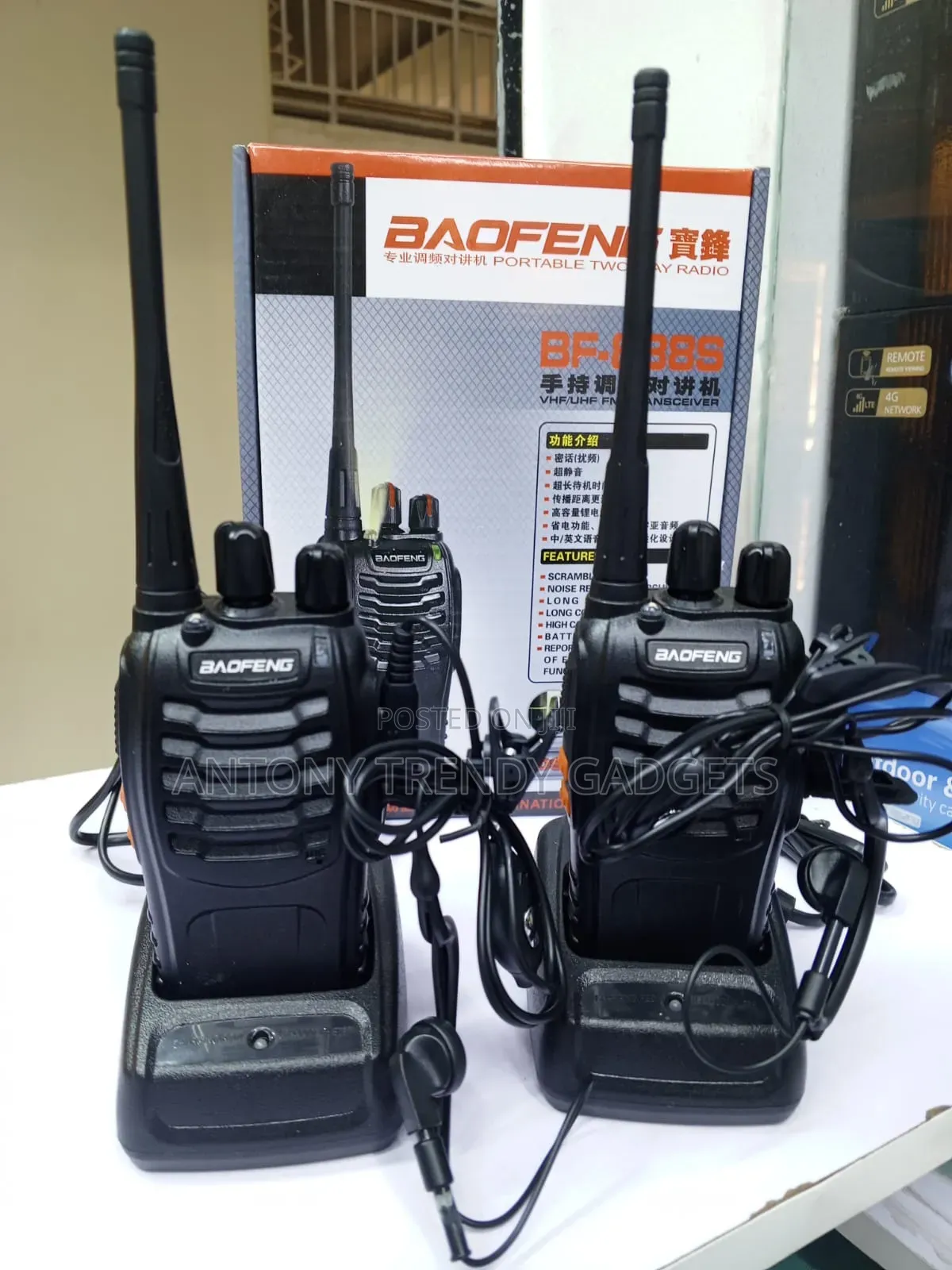 Baofeng Bf-888s Security Walkie Talkie