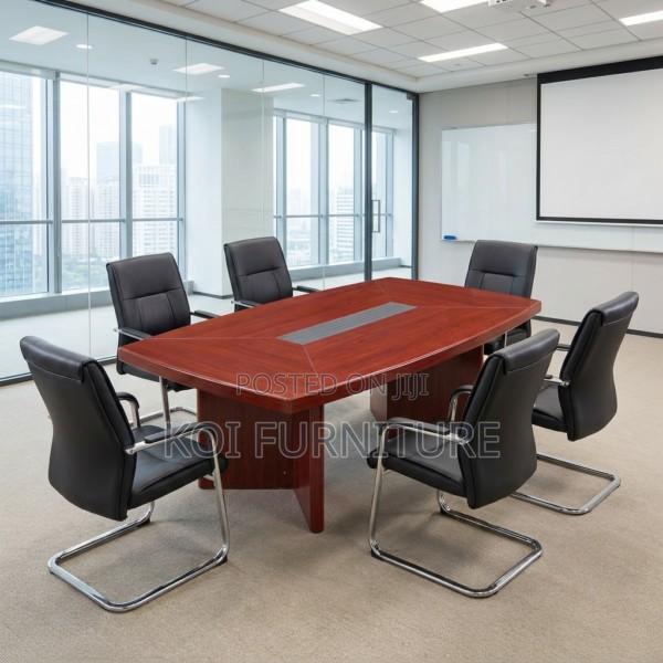 Office Table : 2.4m Executive Boardroom Conference Table - thumbnail 5