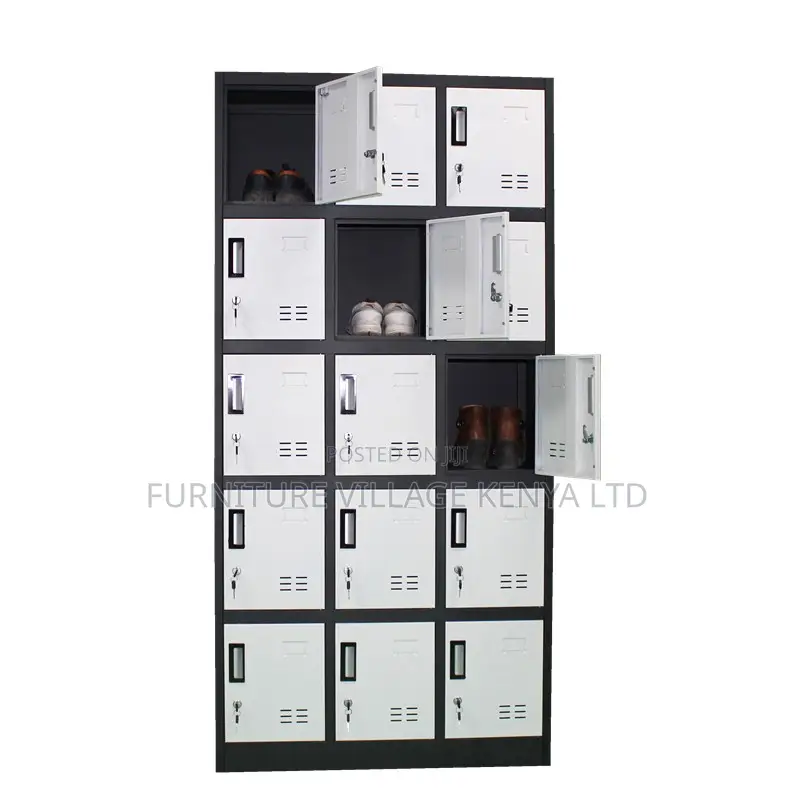 15 Compartment Office Storage Staff Locker